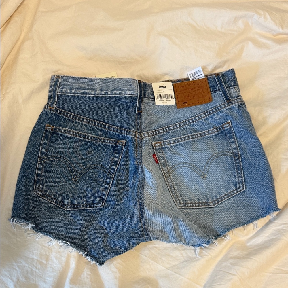 Levi’s 501 Colorblock Shorts - Picture 3 of 3